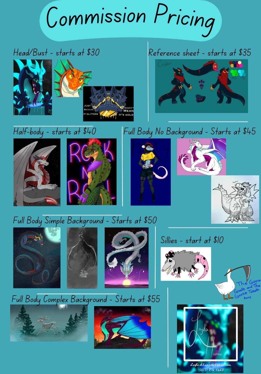 Commission info